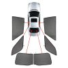 CarShades - ΚΟΥΡΤΙΝΑΚΙΑ  CAR SHADES ΓΙΑ SEAT IBIZA 5D 2008+ - 6 ΤΕΜ. (PVC.SEA-IBIZ-5-B)