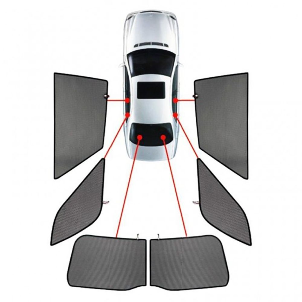 CarShades - ΚΟΥΡΤΙΝΑΚΙΑ  CAR SHADES ΓΙΑ VOLVO XC60 5D 2017+ - 6 ΤΕΜ. (PVC.VOL-XC60-5-B)