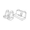 Lampa - Καλύμματα Καθισμάτων Superior για Volkswagen Golf Mk6 11/2008-10/2012 3/5πορτο Hatchback - 1 σετ (L.QF37057F)