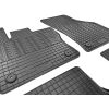 Cik - ΠΑΤΑΚΙΑ ΑΥΤΟΚΙΝΗΤΟΥ ΑΠΟ ΛΑΣΤΙΧΟ ΓΙΑ AUDI A3 2012-2020 / SEAT LEON 2013-2017 / VW GOLF 7 2012-2020 ΣΕ ΜΑΥΡΟ ΧΡΩΜΑ ΜΕ ΚΟΥΜΠΩΜΑΤΑ - 4 ΤΕΜ. (RM.AU.0001/CK)