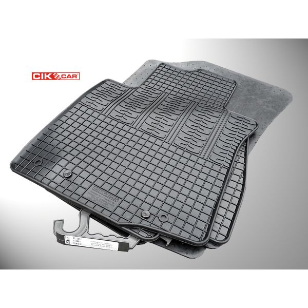ΜΑΡΚΕ ΠΑΤΑΚΙΑ ΣΕ ΣΚΑΦΗ ΛΑΣΤΙΧΟ ΓΙΑ CITROEN C1 / PEUGEOT 107 / TOYOTA AYGO 2005-2014 ΣΕ ΜΑΥΡΟ ΧΡΩΜΑ ΧΩΡΙΣ ΚΟΥΜΠΩΜΑΤΑ CIK - 4 ΤΕΜ.