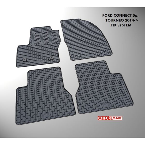 Cik - FORD TRANSIT CONNECT TOURNEO 2014+ ΠΑΤ.ΜΑΡΚ.ΛΑΣΤΙΧΟ 5 ΘΕΣΕΩΝ (ΜΕ ΚΟΥΜΠΩΜΑΤΑ) - 4 ΤΕΜ. (RM.FO.0006/CK)