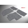 Cik - ΠΑΤΑΚΙΑ ΑΥΤΟΚΙΝΗΤΟΥ ΑΠΟ ΛΑΣΤΙΧΟ ΓΙΑ FORD KUGA 2008-2013 ΣΕ ΜΑΥΡΟ ΧΡΩΜΑ ΜΕ ΚΟΥΜΠΩΜΑΤΑ - 4 ΤΕΜ. (RM.FO.0008/CK)