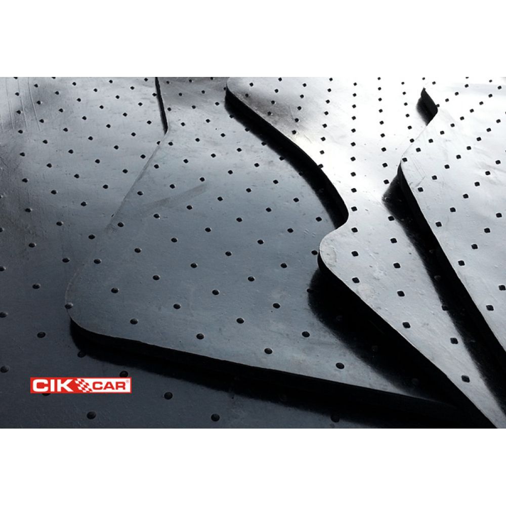 Cik - ΠΑΤΑΚΙΑ ΑΥΤΟΚΙΝΗΤΟΥ ΑΠΟ ΛΑΣΤΙΧΟ ΓΙΑ FORD KUGA 2013-2015 ΣΕ ΜΑΥΡΟ ΧΡΩΜΑ ΜΕ ΚΟΥΜΠΩΜΑΤΑ - 4 ΤΕΜ. (RM.FO.0009/CK)