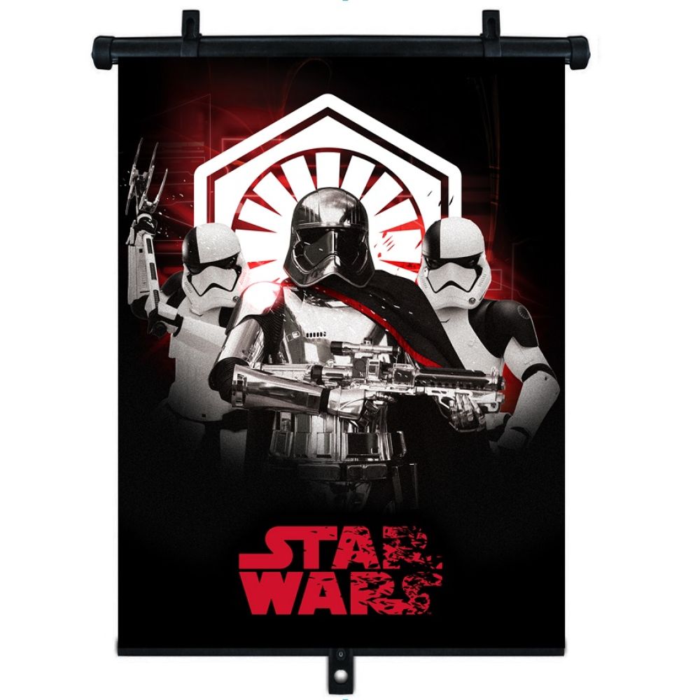 Amio - ΚΟΥΡΤΙΝΑΚΙ ΗΛΙΟΠΡΟΣΤΑΣΙΑΣ ΣΕ ΡΟΛΟ STAR WARS STORMTROOPER 36x45cm ΓΙΑ ΠΛΑΙΝΟ ΤΖΑΜΙ/ΠΙΣΩ ΠΑΡΜΠΡΙΖ - 1 Τεμ. (S59321/AM)