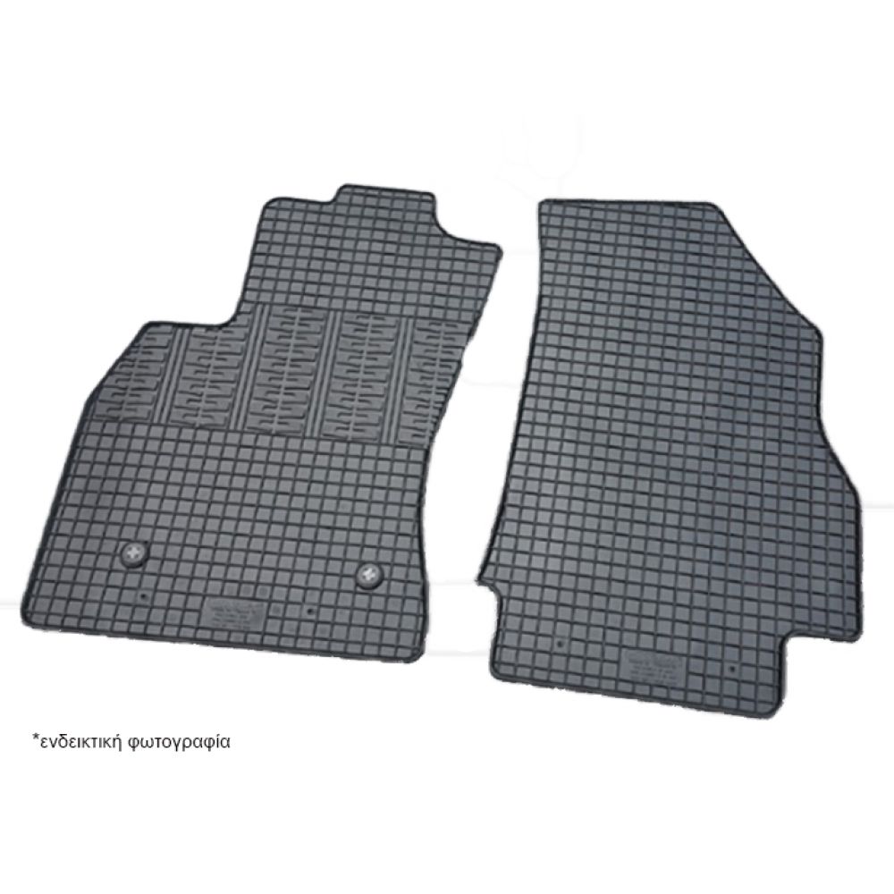 Cik - ΠΑΤΑΚΙΑ ΑΥΤΟΚΙΝΗΤΟΥ ΑΠΟ ΛΑΣΤΙΧΟ ΓΙΑ SEAT ALHAMBRA 2005-2010 / VW SHARAN 2005-2010 (3Η ΣΕΙΡΑ ΚΑΘΙΣΜΑΤΩΝ) ΣΕ ΜΑΥΡΟ ΧΡΩΜΑ ΜΕ ΚΟΥΜΠΩΜΑΤΑ - 2 ΤΕΜ. (RM.SE.0008/CK)