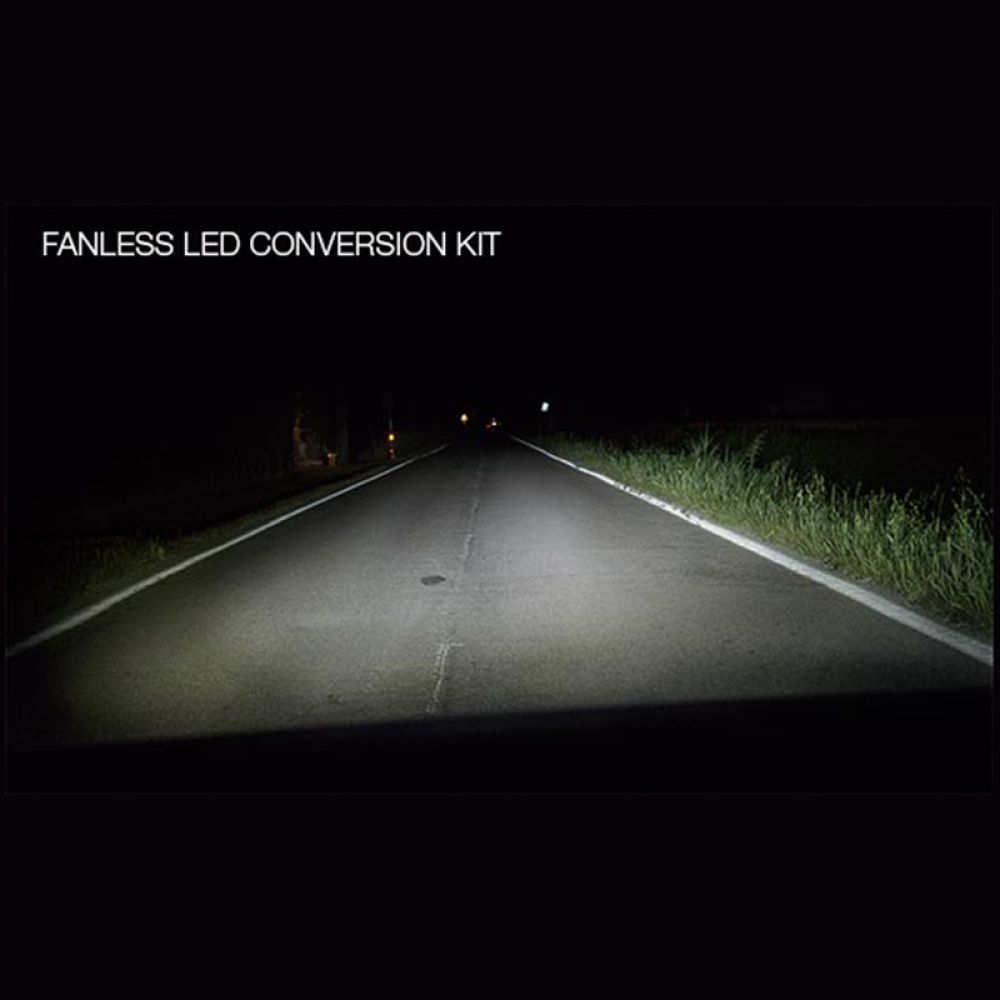 Simoni Racing - Kit LED HIR2 9012 12/24V 6000K 2200lm 16W με Παθητική Ψύκτρα για Toyota Corolla, C-HR και Yaris - 2 Τεμ. (SRNLHIR2)
