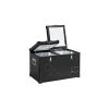 ΨΥΓΕΙΟ TB65DD STEEL BLACK ΜΕΤΑΛΛΙΚΟ ΜΕ 2 ΘΑΛΑΜΟΥΣ 60L (36L+24L) 12/24V 85W 499x810x492mm  INDEL B - 1 TEM.