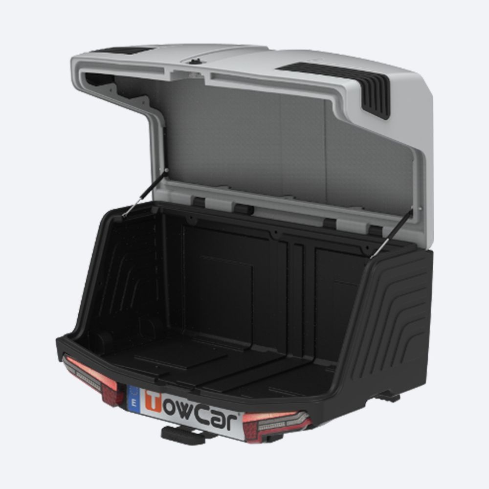 ΜΠΑΓΚΑΖΙΕΡΑ ΚΟΤΣΑΔΟΡΟΥ 400 LT TOWBOX V3 ARCTIC WHITE (ΛΕΥΚΟ) ΜΕ LED ΦΑΝΑΡΙΑ