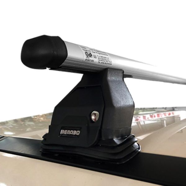 KIT ΜΕ ΜΠΑΡΕΣ ΟΡΟΦΗΣ ΓΙΑ OPEL / VAUXHALL ZAFIRA B 5D 2005-2012 ΑΛΟΥΜΙΝΙΟΥ TEMA MENABO (AL1-3360-FIX501FP)-2 ΤΕΜ.