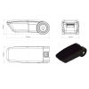 Ολοκληρωμένος Τεμπέλης Καθίσματος ARMSTER 3 PLUG & PLAY για Renault Express Van LHD 2021+ (με Εργοστασιακό Υποβραχιόνιο) από Πλαστικό και Vegan Δέρμα σε Μαύρο Χρώμα RATI - 1 τεμ.
