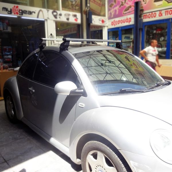 KIT ΜΕ ΜΠΑΡΕΣ ΟΡΟΦΗΣ ΓΙΑ VW BEETLE 3D 1998+ ΑΛΟΥΜΙΝΙΟΥ TEMA MENABO (AL1-3360-FIX016G)-2 ΤΕΜ. KIT ΜΕ ΜΠΑΡΕΣ ΟΡΟΦΗΣ ΓΙΑ VW BEETLE 3D 1998+ ΑΛΟΥΜΙΝΙΟΥ TEMA MENABO (AL1-3360-FIX016G)-2 ΤΕΜ.