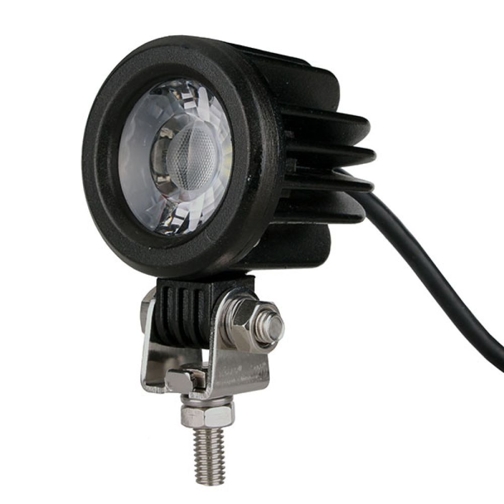 M-Tech - Προβολέας Εργασίας Working Lamp Flood 10-32V 10W 800lm CREE LED Στρογγυλός 57x57x57 mm - 1 Τεμ. (WLC22/MT)