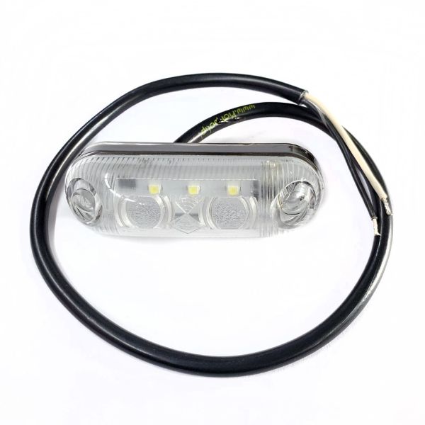 ΦΩΣ ΟΓΚΟΥ LD370 12/24V 3LED ΛΕΥΚΟ 8 x 2,5 -1ΤΕΜ. ΦΩΣ ΟΓΚΟΥ LD370 12/24V 3LED ΛΕΥΚΟ 8 x 2,5 -1ΤΕΜ.