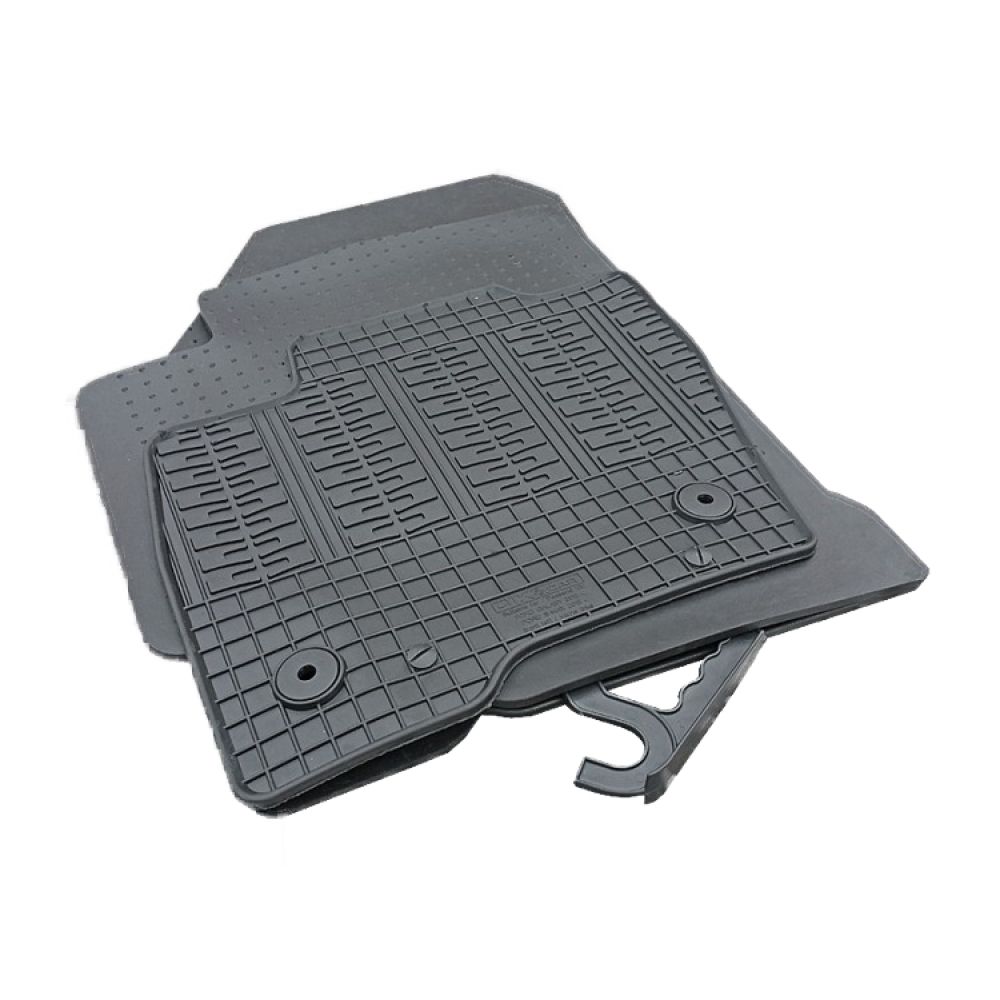 Cik - ΠΑΤΑΚΙΑ ΑΥΤΟΚΙΝΗΤΟΥ ΑΠΟ ΛΑΣΤΙΧΟ ΓΙΑ FORD S-MAX 2015+ / FORD GALAXY 2015+ ΣΕ ΜΑΥΡΟ ΧΡΩΜΑ ΜΕ ΚΟΥΜΠΩΜΑΤΑ - 4 ΤΕΜ. (RM.FO.0026/CK)