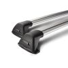 Μπάρες Οροφής Αλουμινίου YAKIMA FLUSH 105cm 2τεμ. με Κλείδωμα