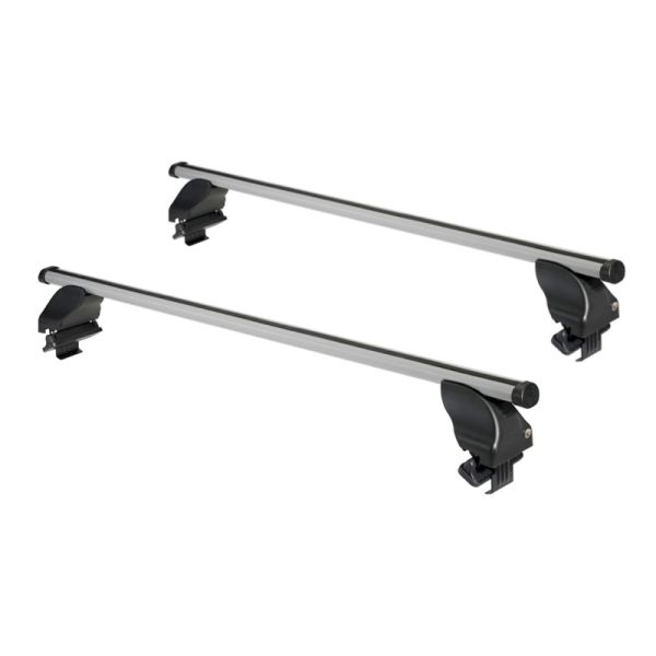 Σετ Μπάρες Οροφής Αλουμινίου με τα πόδια 112εκ για VW Polo 3D 2001-2009 2τμχ Totus Cam