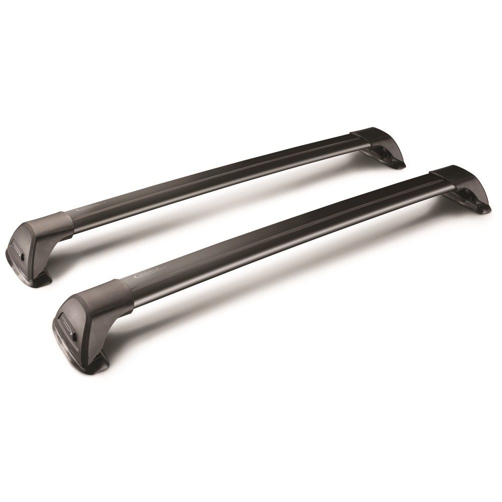Μπάρες Οροφής Flush 1.20 μαύρες Whispbar Yakima