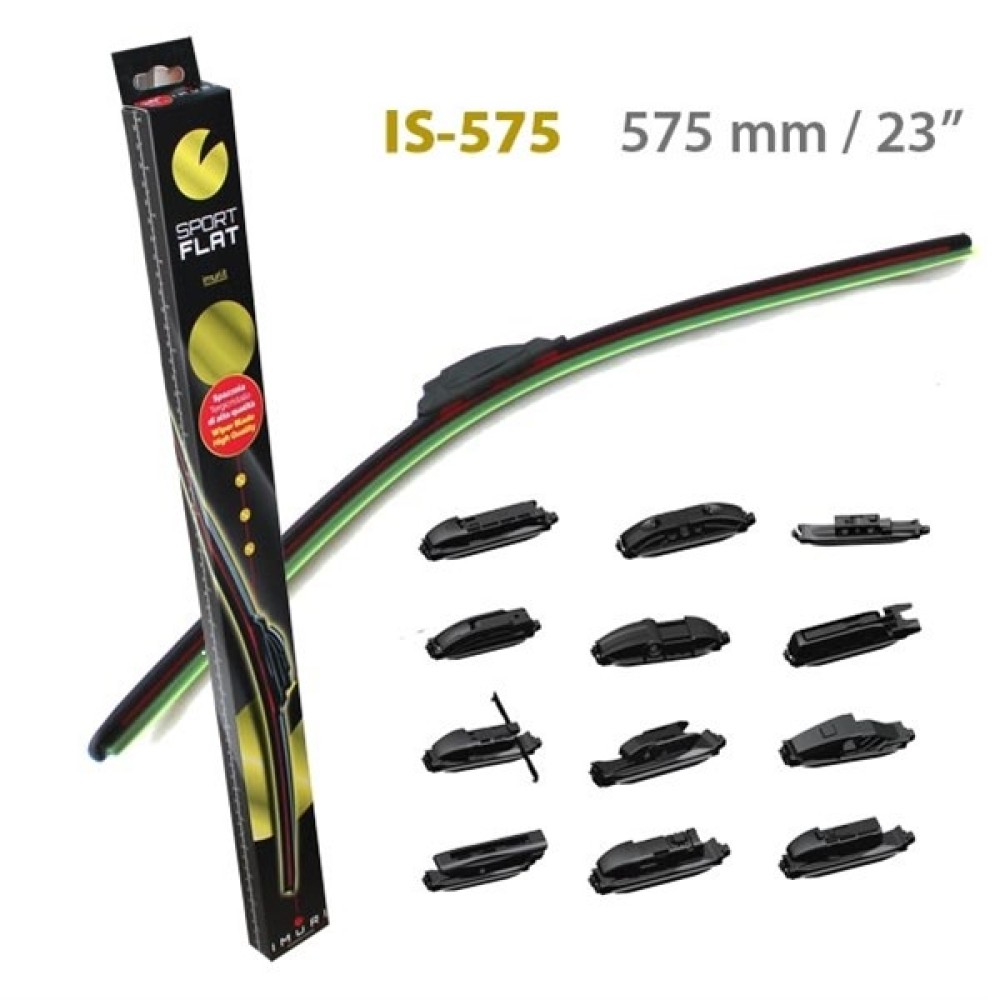 Υαλοκαθαριστήρες SportFlat 23" (575mm) 1τμχ Imuri