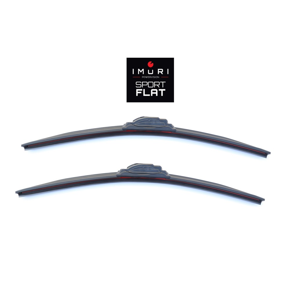 Υαλοκαθαριστήρες σετ 2τμχ για Seat Leon 2012-2020 Οδηγού - Συνοδηγού Imuri