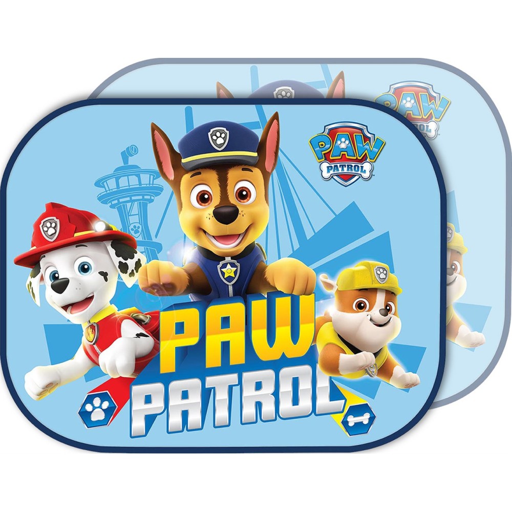 Ηλιοπροστασία Αυτοκινήτου με βεντούζα 44x35cm Paw Patrol Boy 2τμχ Colzani