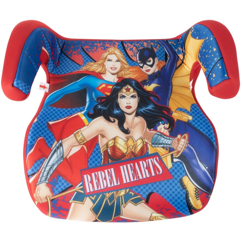 Καθισματάκι Αυτοκινήτου Booster Παιδικό 15-36kg Batgirl - Supergirl - Wonderwoman 1τμχ Colzani