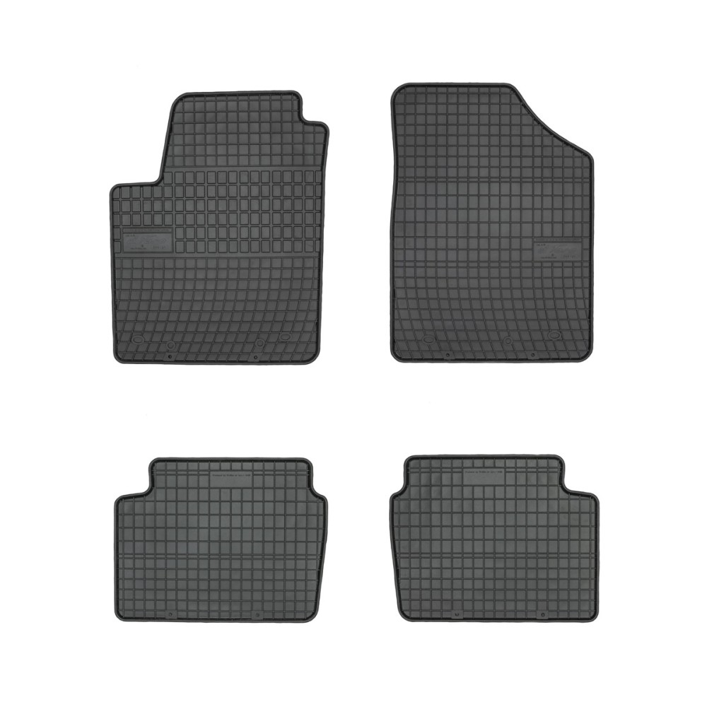 Πατάκια Αυτοκινήτου Λαστιχένια Hyundai i10 2007-2013 4τμχ Frogum