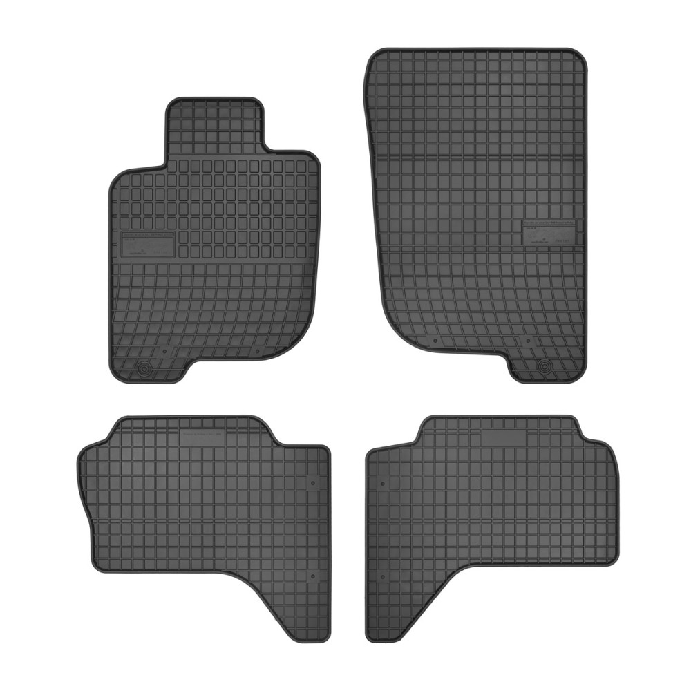 Πατάκια Αυτοκινήτου Λαστιχένια Mitsubishi L200 Double Cab 2006-2016 4τμχ Frogum