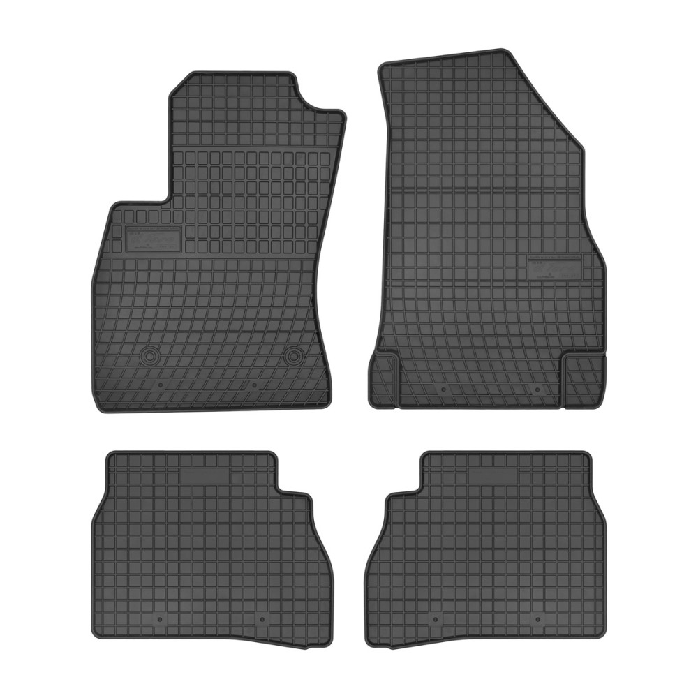 Πατάκια Αυτοκινήτου Λαστιχένια Fiat Doblo 2008-> Opel Combo 2011-2018 4τμχ Frogum