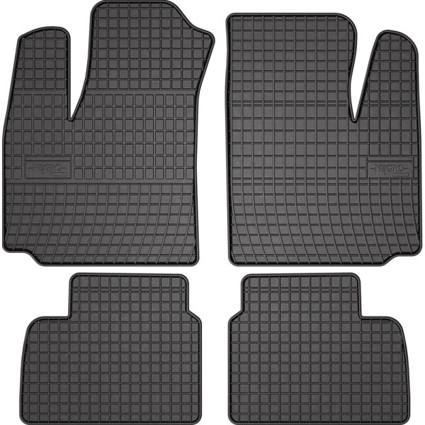 Πατάκια Αυτοκινήτου Λαστιχένια Fiat Doblo 2000-2010 5Θέσεων 4τμχ Frogum