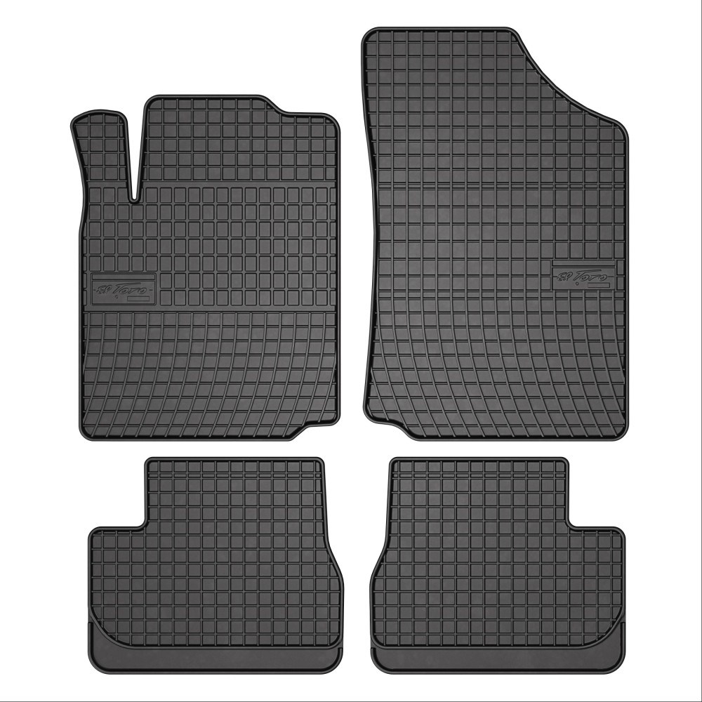 Πατάκια Αυτοκινήτου Λαστιχένια Citroen C3 2002-2009 - C2 2003-2009 4τμχ Frogum