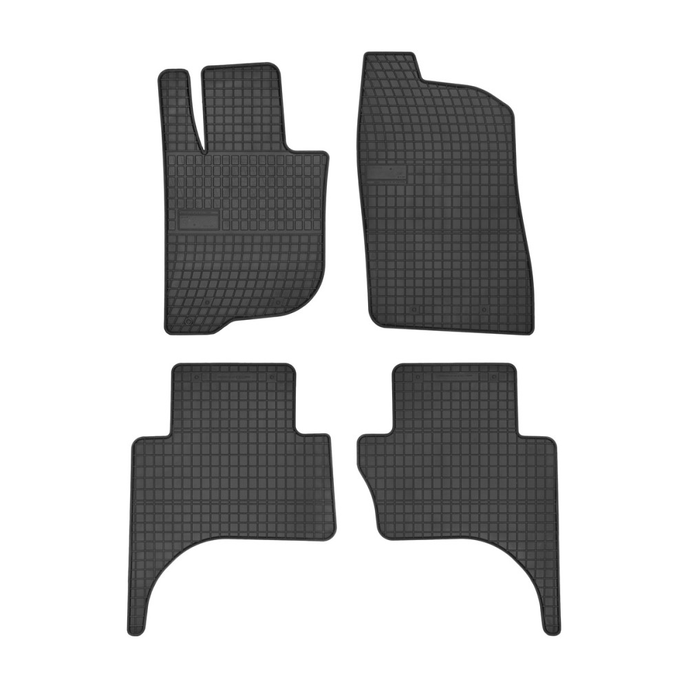 Πατάκια Αυτοκινήτου Λαστιχένια Mitsubishi L200 Double Cab 2016-2019 - Fiat Fullback 2016-> 4τμχ Frogum