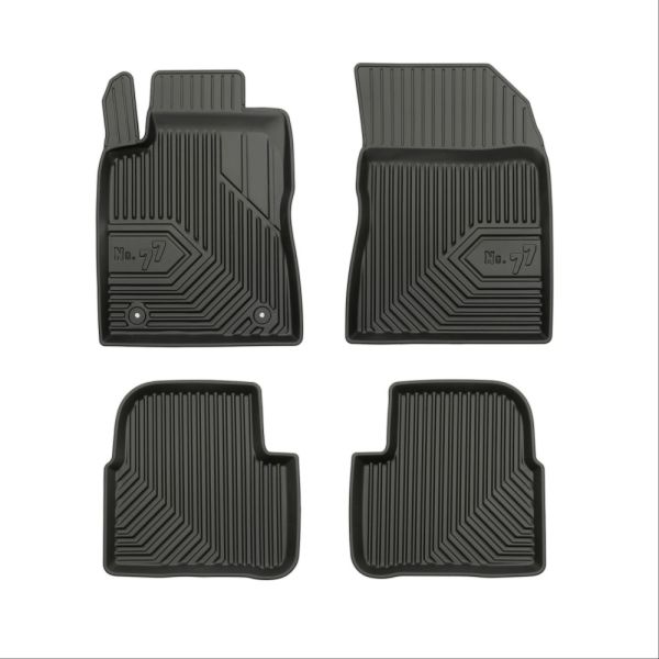 Πατάκια Αυτοκινήτου No77 Σκαφάκια για Citroen C3 III 2016-2024 4τμχ Frogum