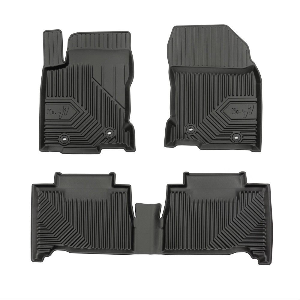 Πατάκια Αυτοκινήτου No77 Σκαφάκια για Lexus NX 300 2014-2021 3τμχ Frogum