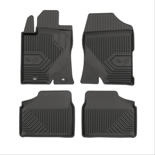 Πατάκια Αυτοκινήτου No77 Σκαφάκια για Toyota Avensis 2002-2009 4τμχ Frogum