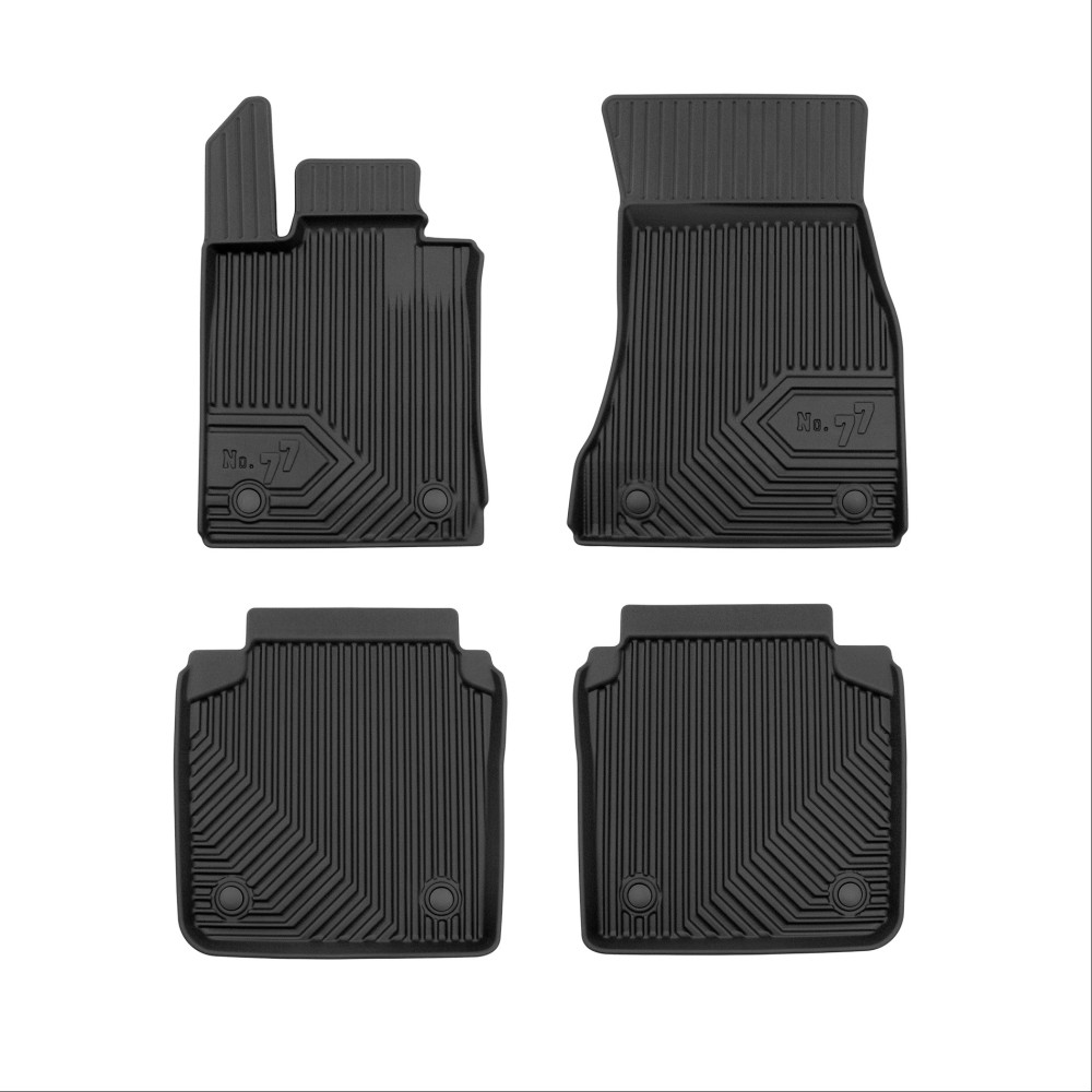 Πατάκια Αυτοκινήτου No77 Σκαφάκια για BMW S7 G12 2015-2022 4τμχ Frogum