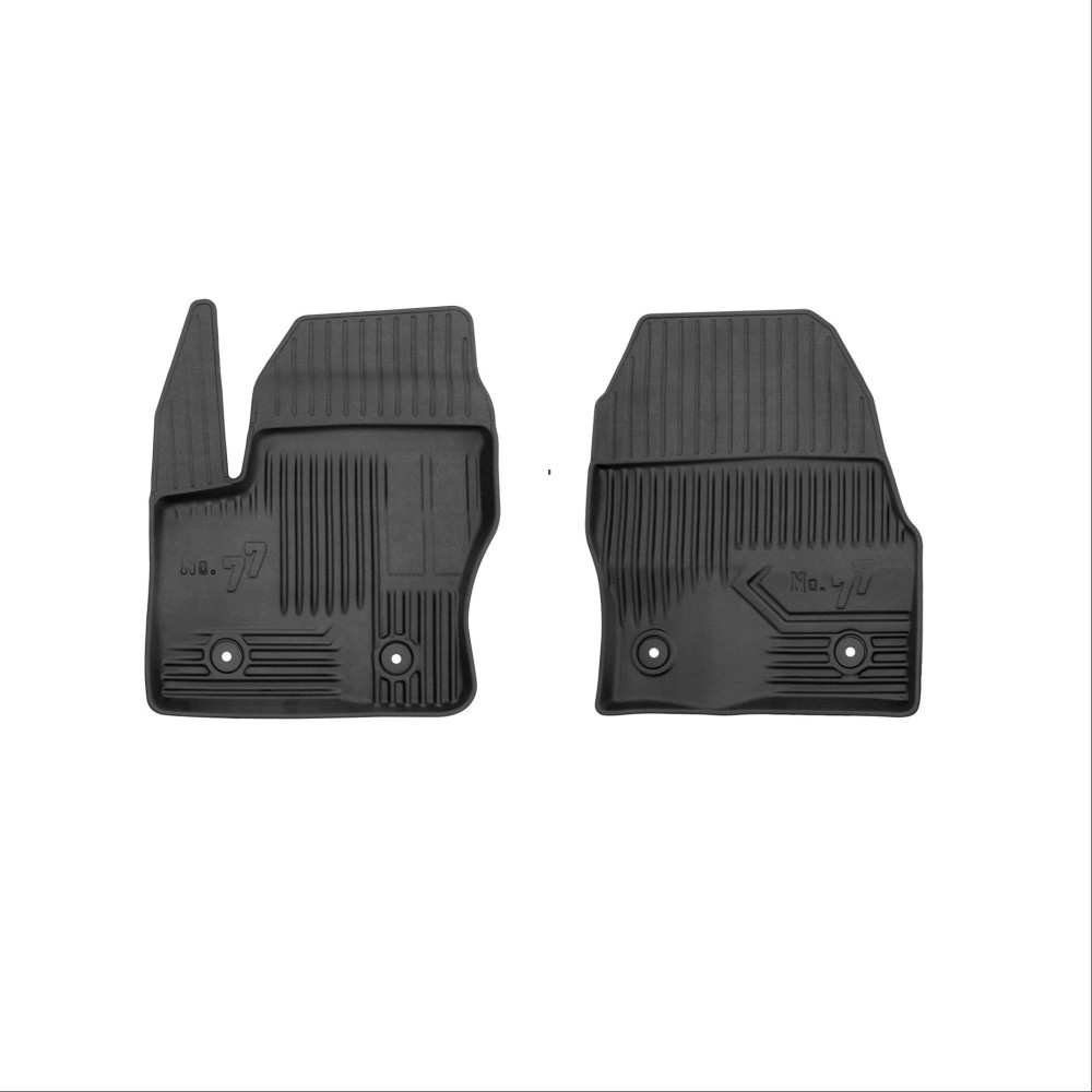 Πατάκια Αυτοκινήτου No77 Σκαφάκια για Ford Transit Connect 2013-2023 2τμχ Frogum