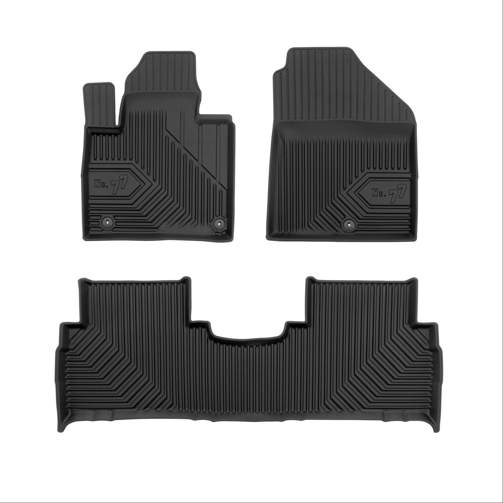 Πατάκια Αυτοκινήτου No77 Σκαφάκια για Kia Sorento 2014-2020 4τμχ Frogum