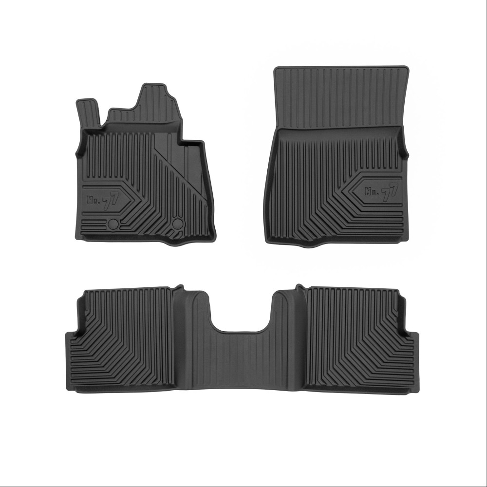 Πατάκια Αυτοκινήτου No77 Σκαφάκια για Mercedes G' Class W463 1990-2018 3τμχ Frogum
