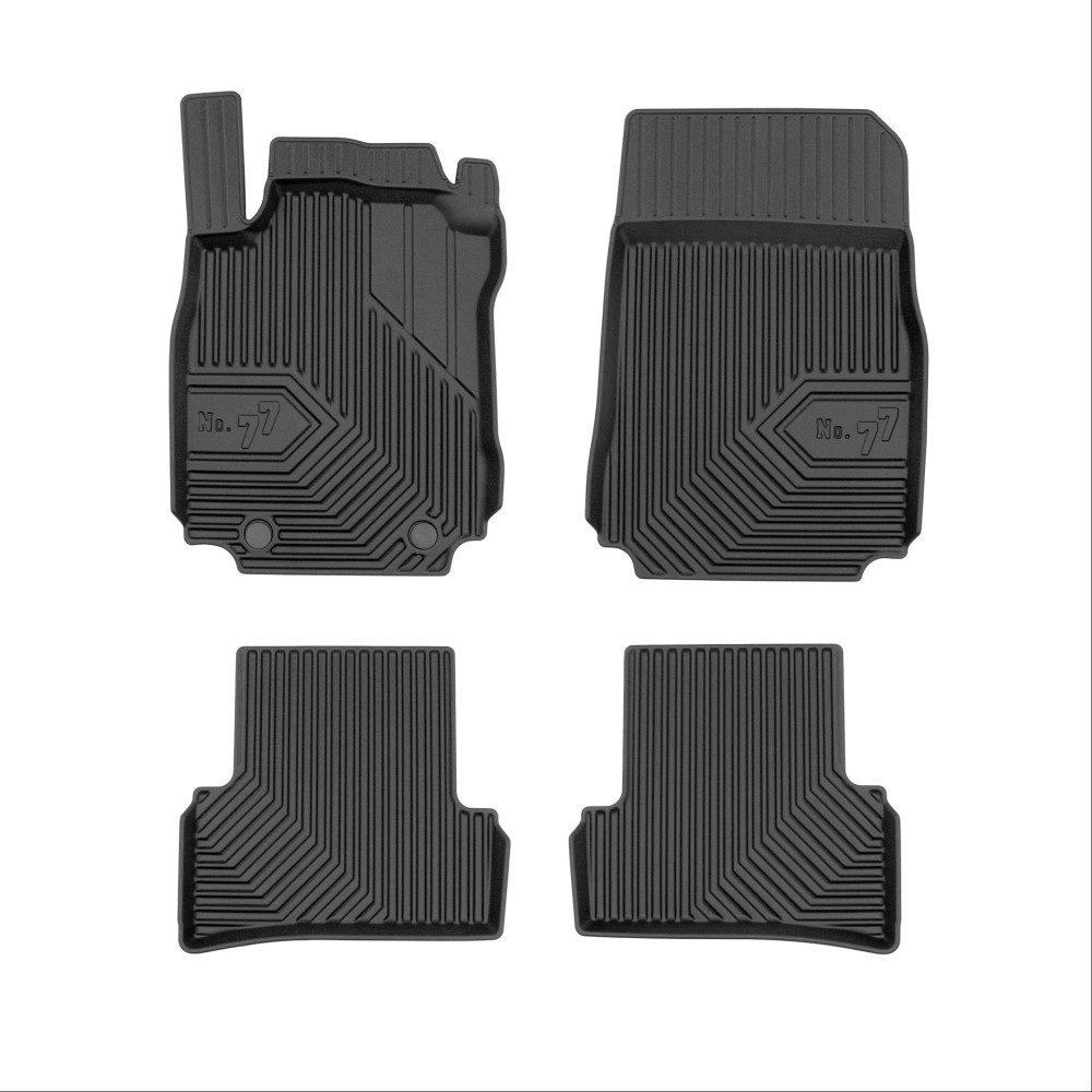 Πατάκια Αυτοκινήτου No77 Σκαφάκια για Renault Μodus 2004-2012 4τμχ Frogum