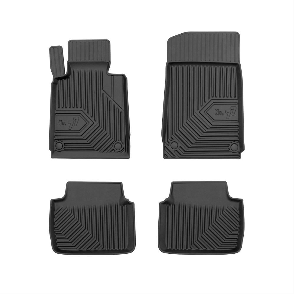 Πατάκια Αυτοκινήτου No77 Σκαφάκια για BMW S3 Ε46 1998-2005 4τμχ Frogum