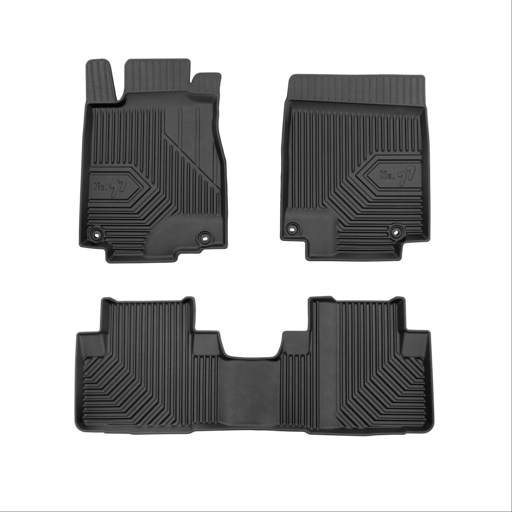 Πατάκια Αυτοκινήτου No77 Σκαφάκια για Nissan Note 2012-2017 4τμχ Frogum