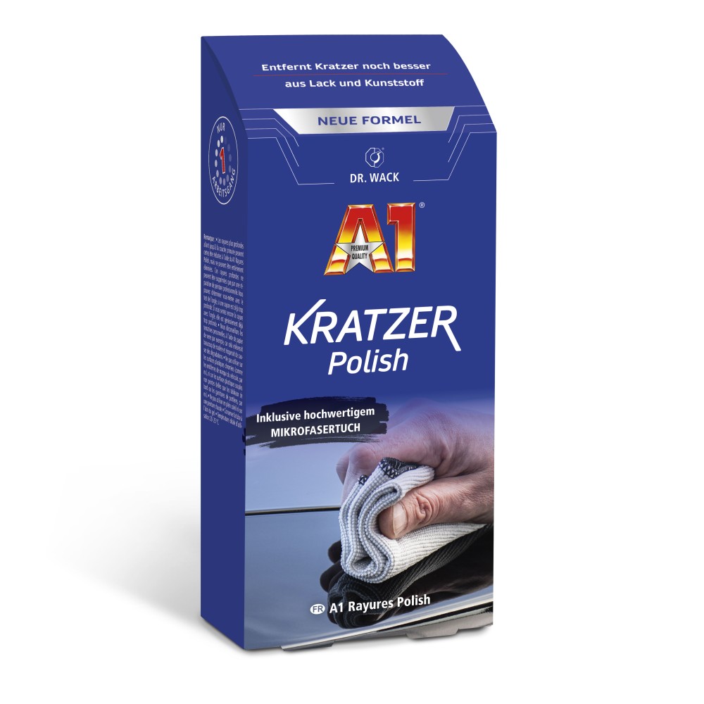 A1 Αλοιφή για γρατζουνιές 50ml με πανί microfiber Dr. Wack