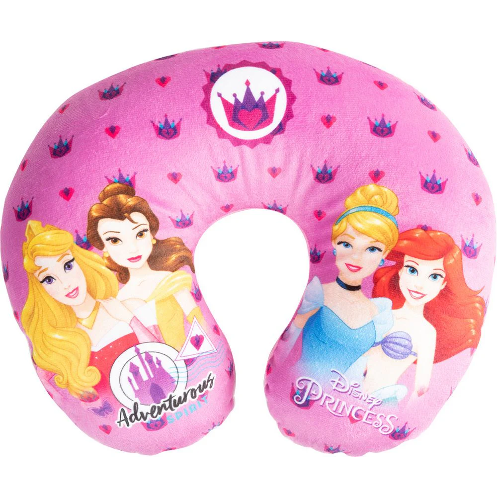 Μαξιλαράκι Ταξιδιού Παιδικό Princess Sleeping Beauty - Belle - Cinderella - Ariel 1τμχ Colzani