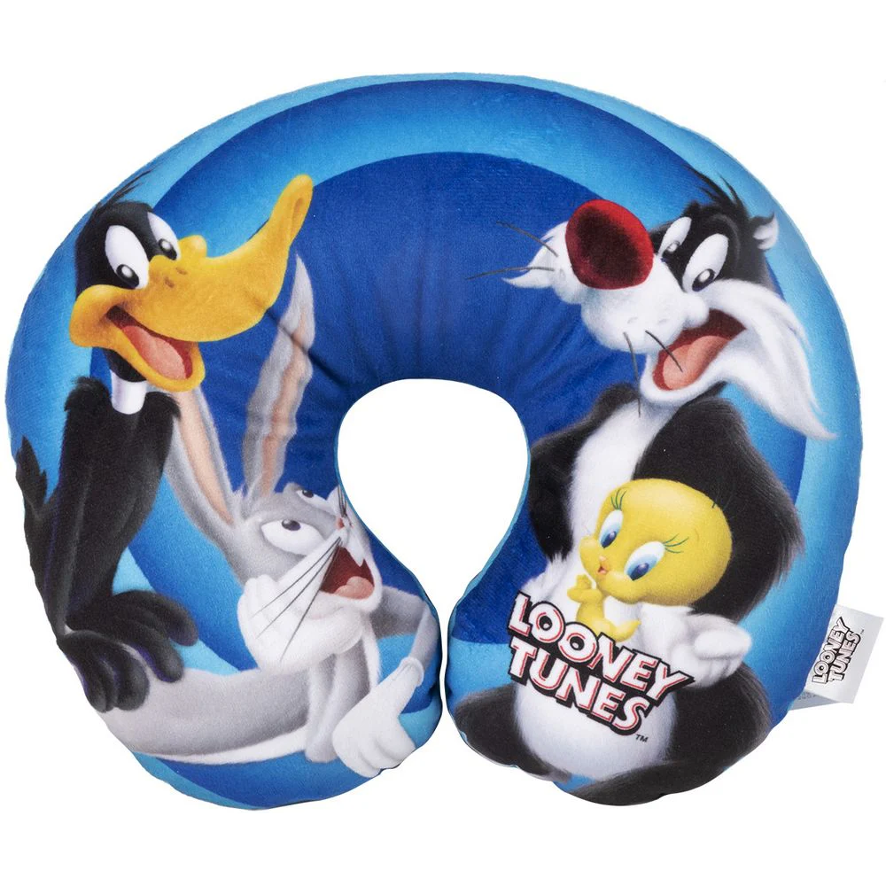 Μαξιλαράκι Ταξιδιού Παιδικό Looney Tunes 1τμχ Colzani