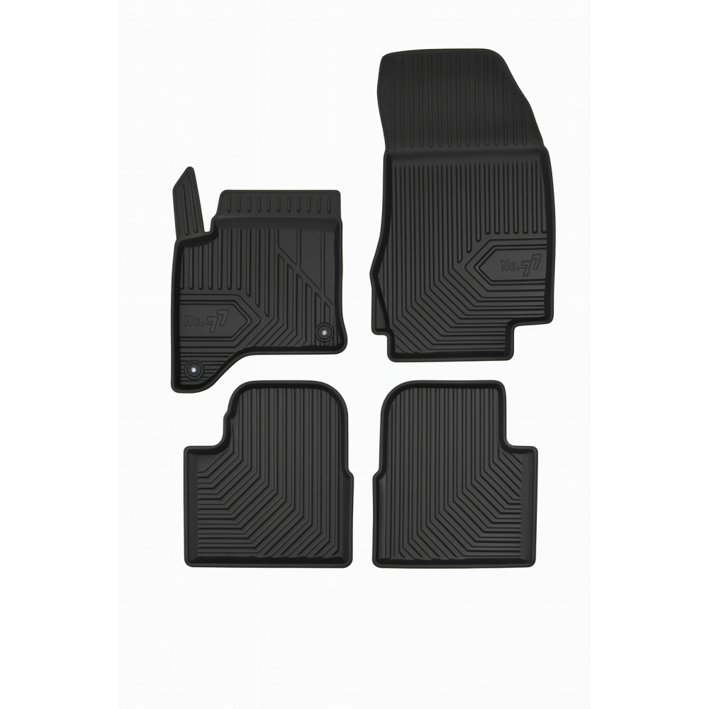 Πατάκια Αυτοκινήτου No77 Σκαφάκια για Peugeot 2008 - 208 (Hybrid) 2024-> Opel Corsa F 2024-> (Hybrid) 4τμχ Frogum