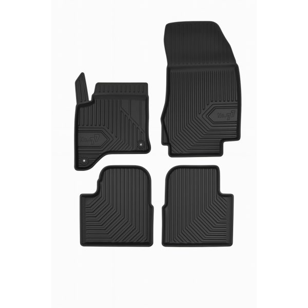 Πατάκια Αυτοκινήτου No77 Σκαφάκια για Peugeot 2008 - 208 (Hybrid) 2024-> Opel Corsa F 2024-> (Hybrid) 4τμχ Frogum