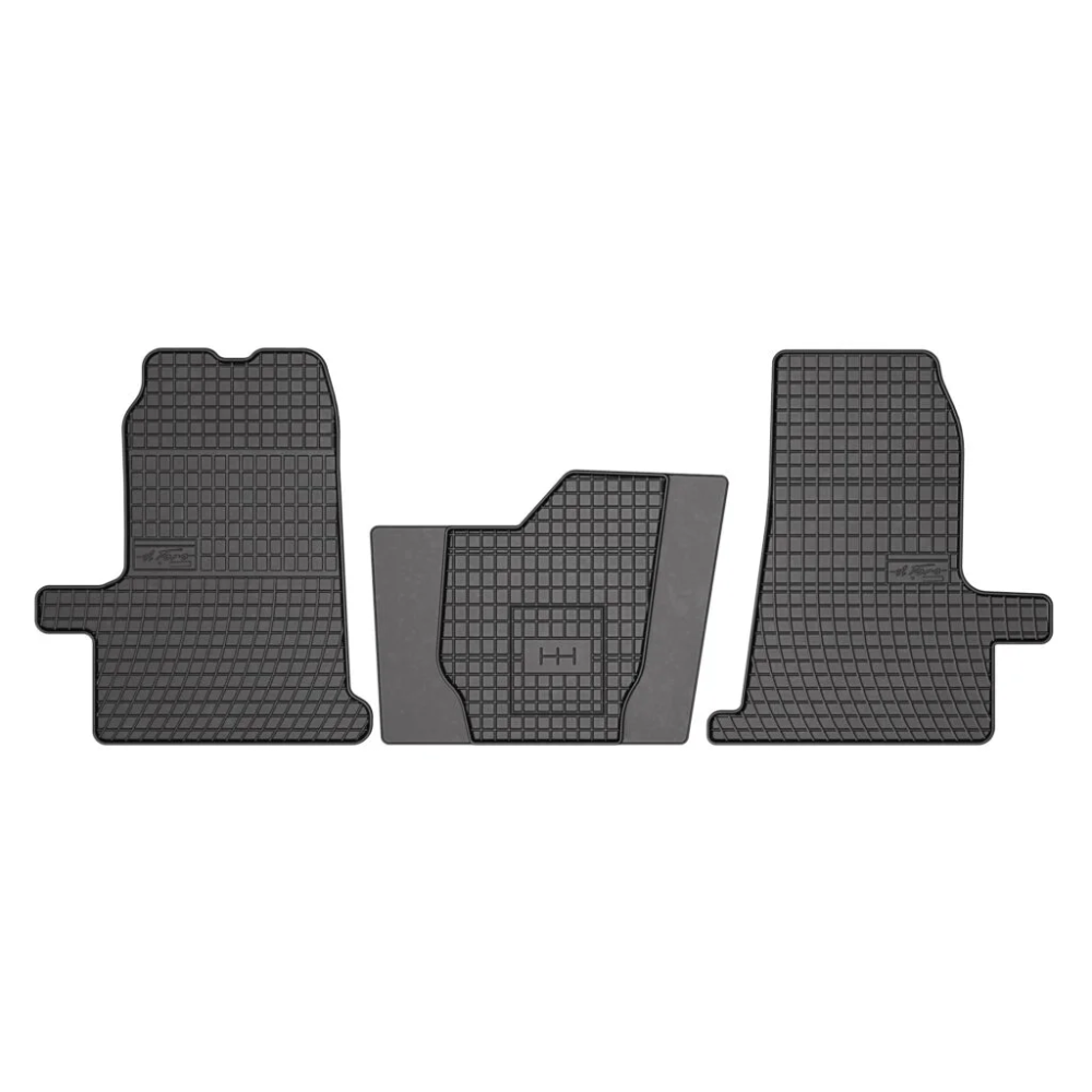 Πατάκια Αυτοκινήτου Λαστιχένια Ford Transit 2000-2006 - Transit 2006-2014 3τμχ Frogum