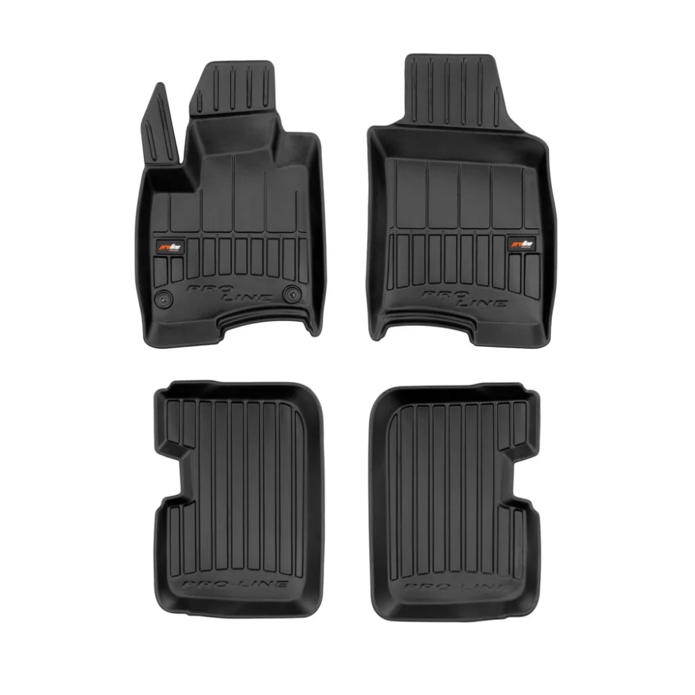 Πατάκια Αυτοκινήτου ProLine Fiat Panda 2011-> εκτός hybrid 4τμχ Frogum