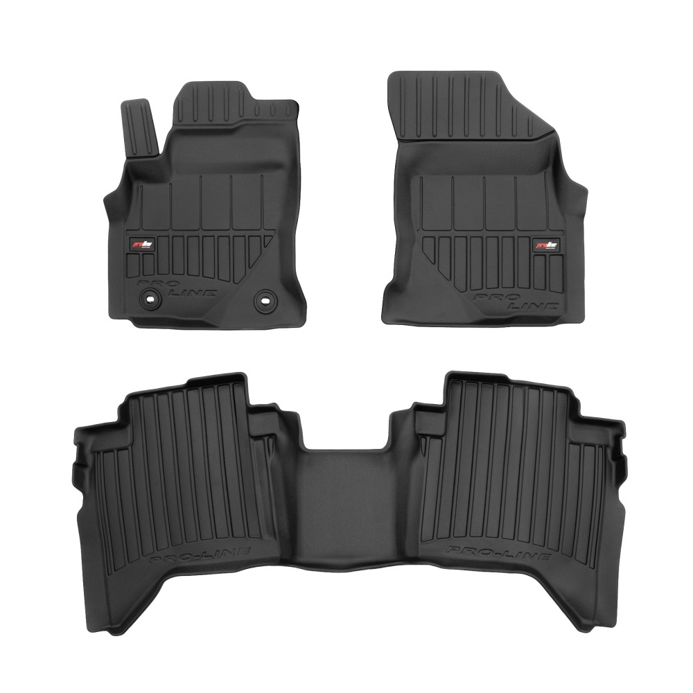 Πατάκια Αυτοκινήτου ProLine Toyota Hi-Lux Double Cab 2015-> 3τμχ Frogum